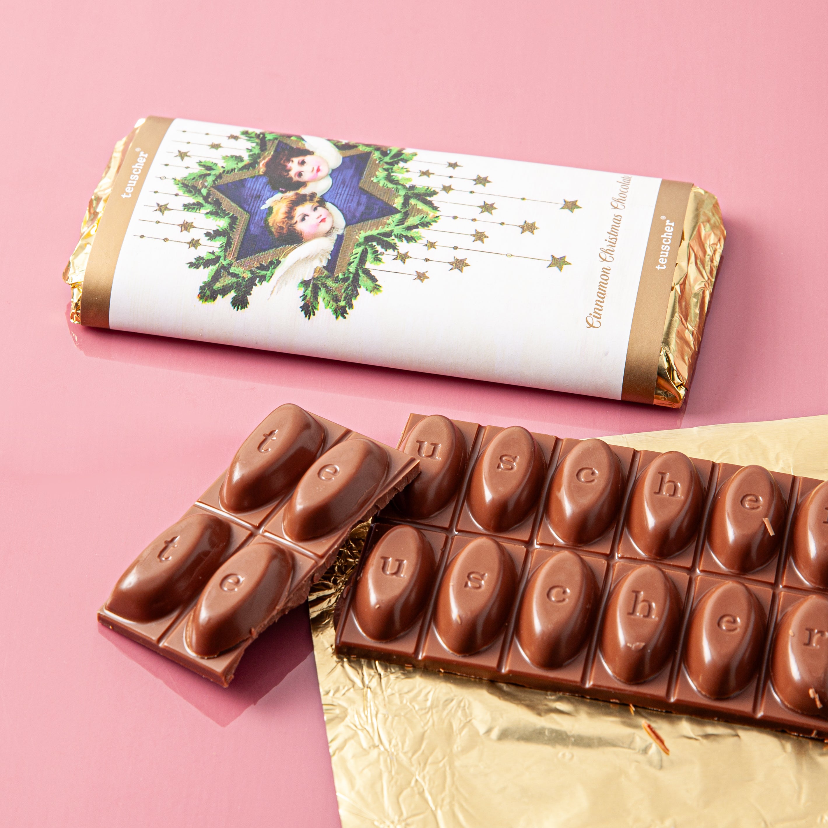 Cinnamon Truffles Christmas Chocolate Bar (100g)