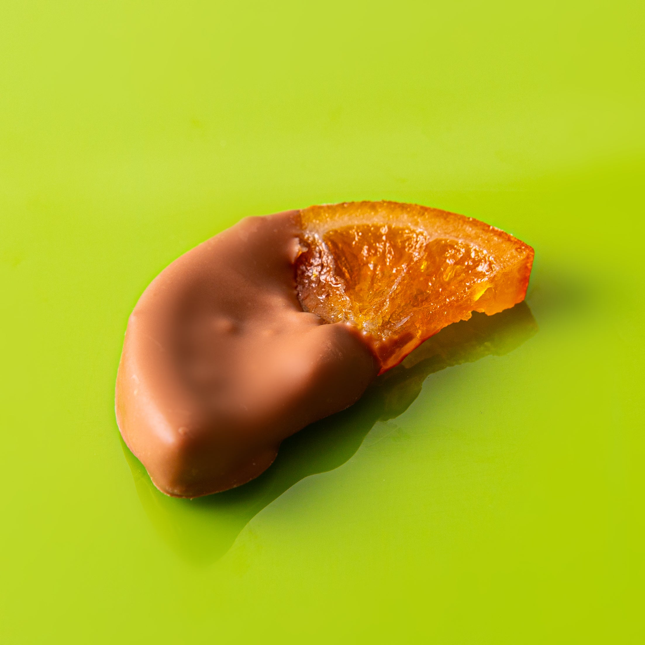 Chocolate-Dipped Orange Slice
