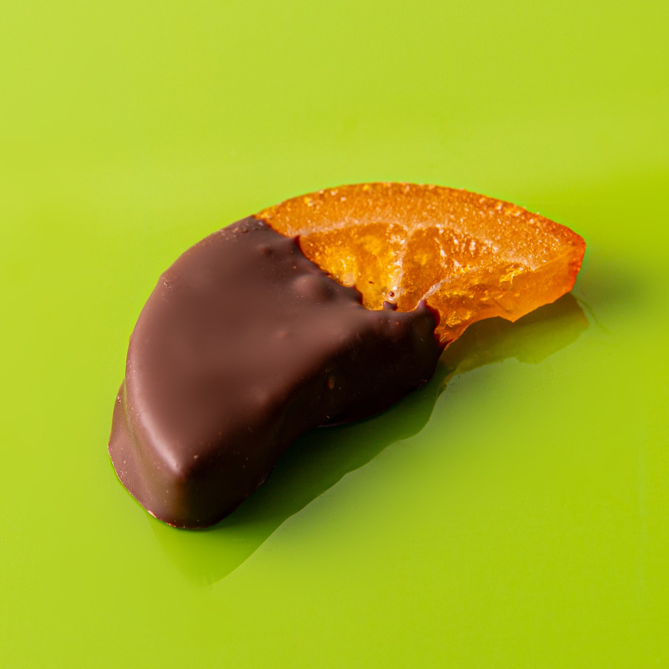 Chocolate-Dipped Orange Slice