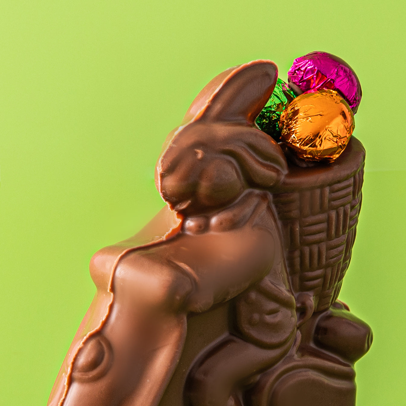Hollow Chocolate Bunny in Milk or Dark Chocolate # 9
