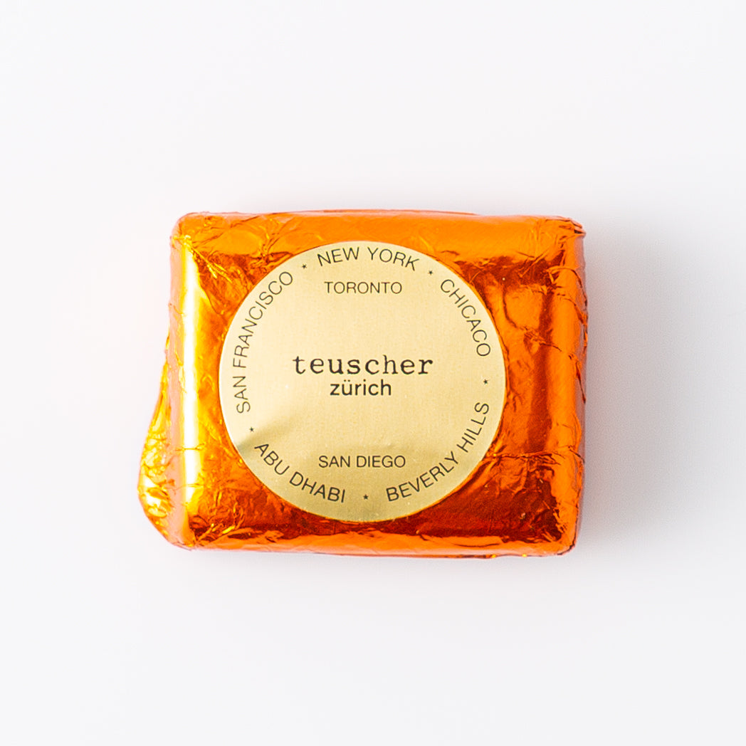 Foil-Wrapped Orange Marzipan