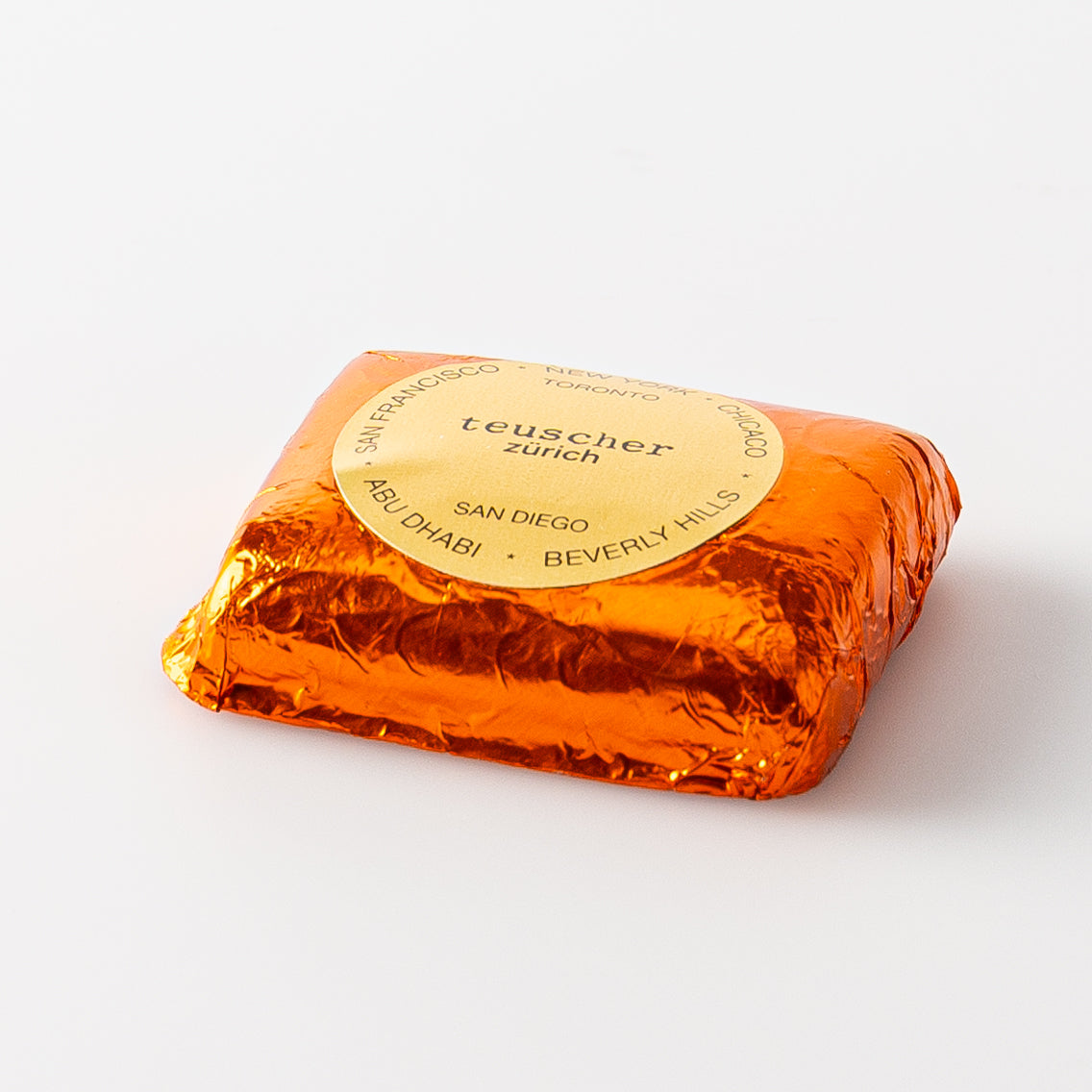Foil-Wrapped Orange Marzipan