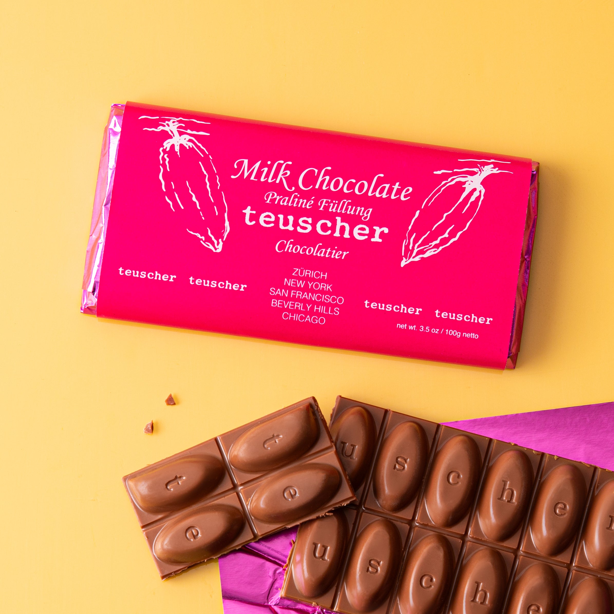 Milk Chocolate Bar with Praline Filling