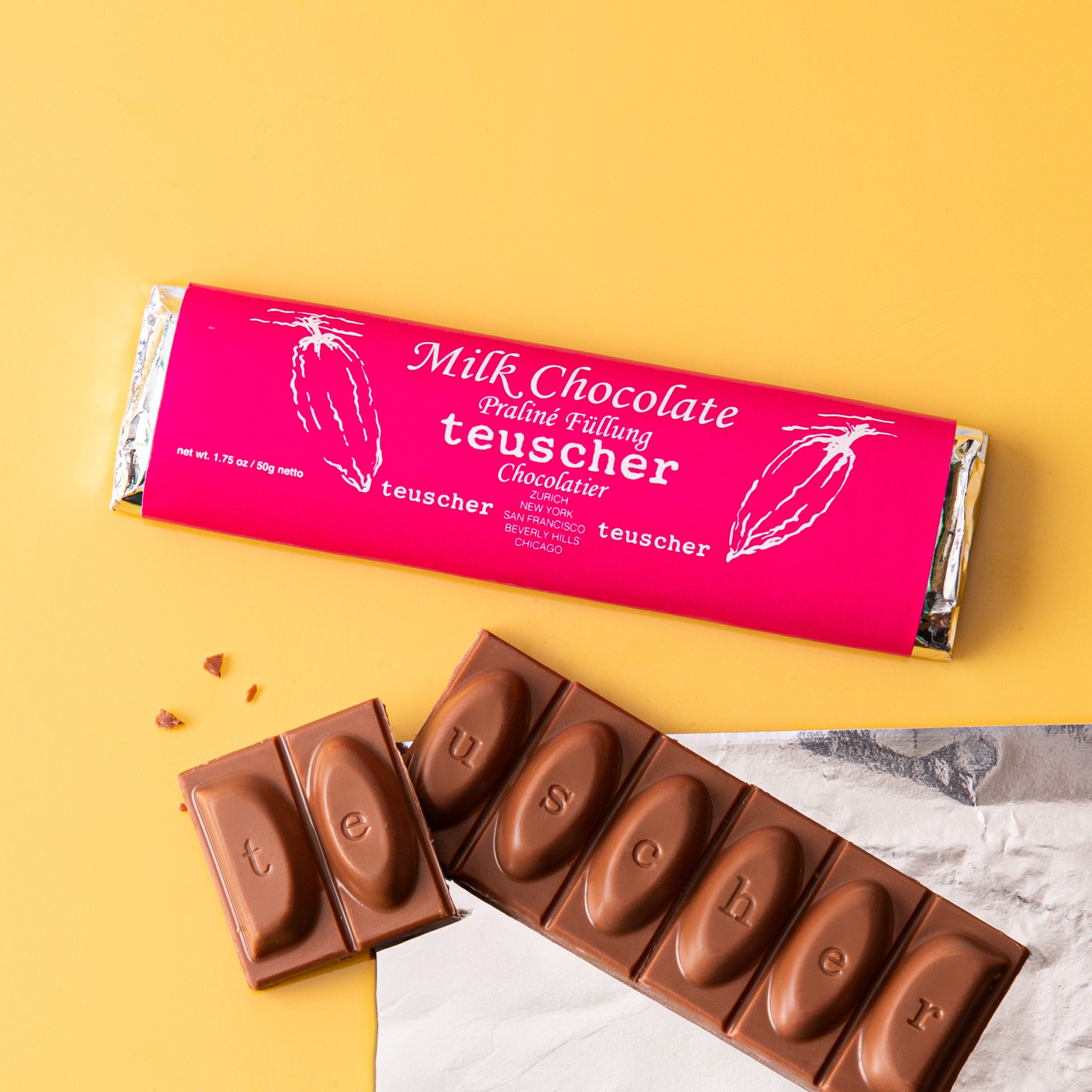 Milk Chocolate Bar with Praline Filling