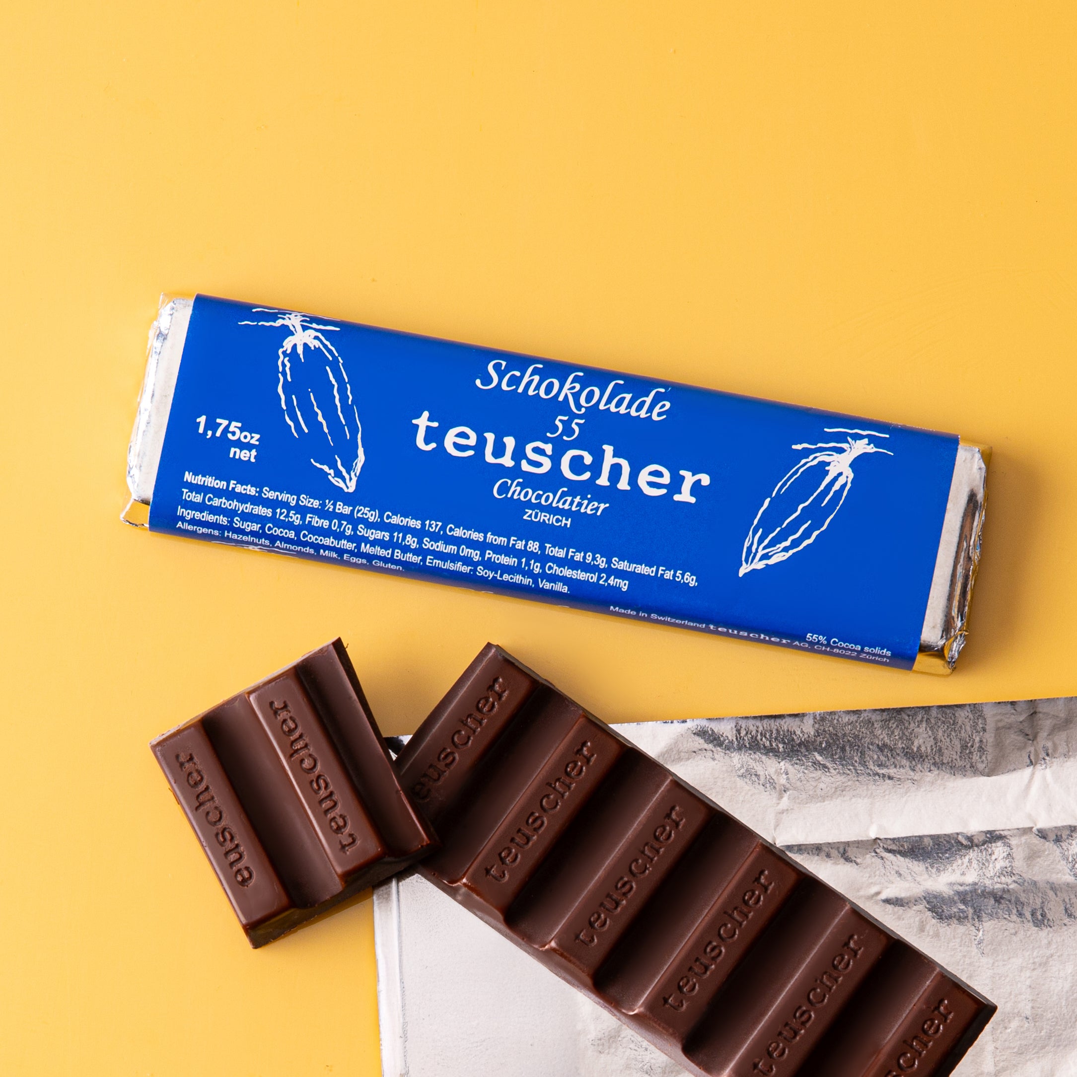 Dark Chocolate Bar 55% Cocoa