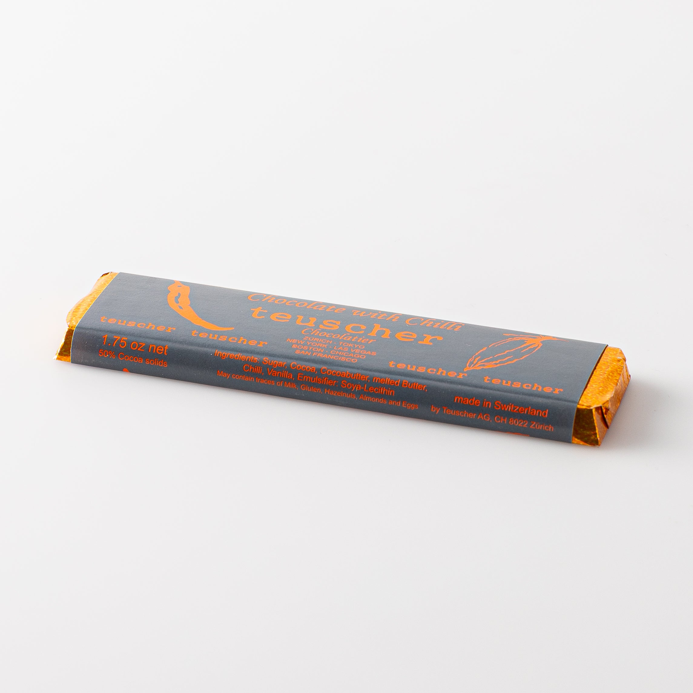 Dark Chocolate Bar with Chilli