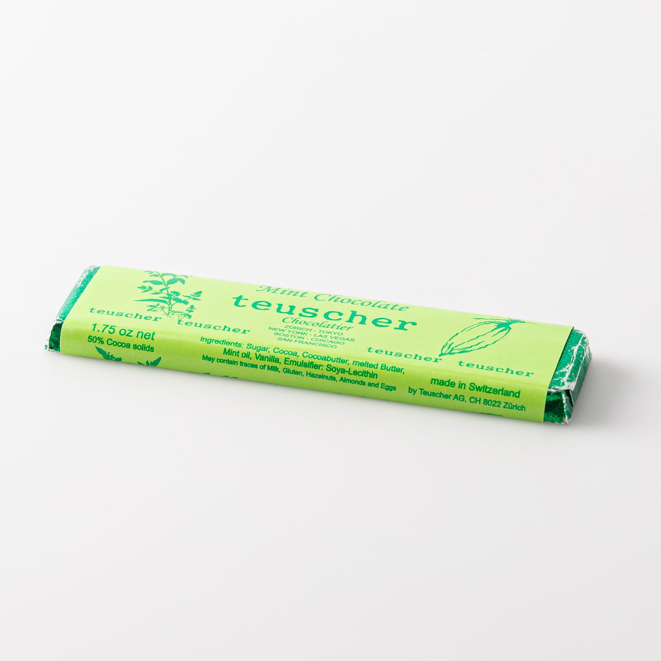 Dark Chocolate Bar with Peppermint Oil