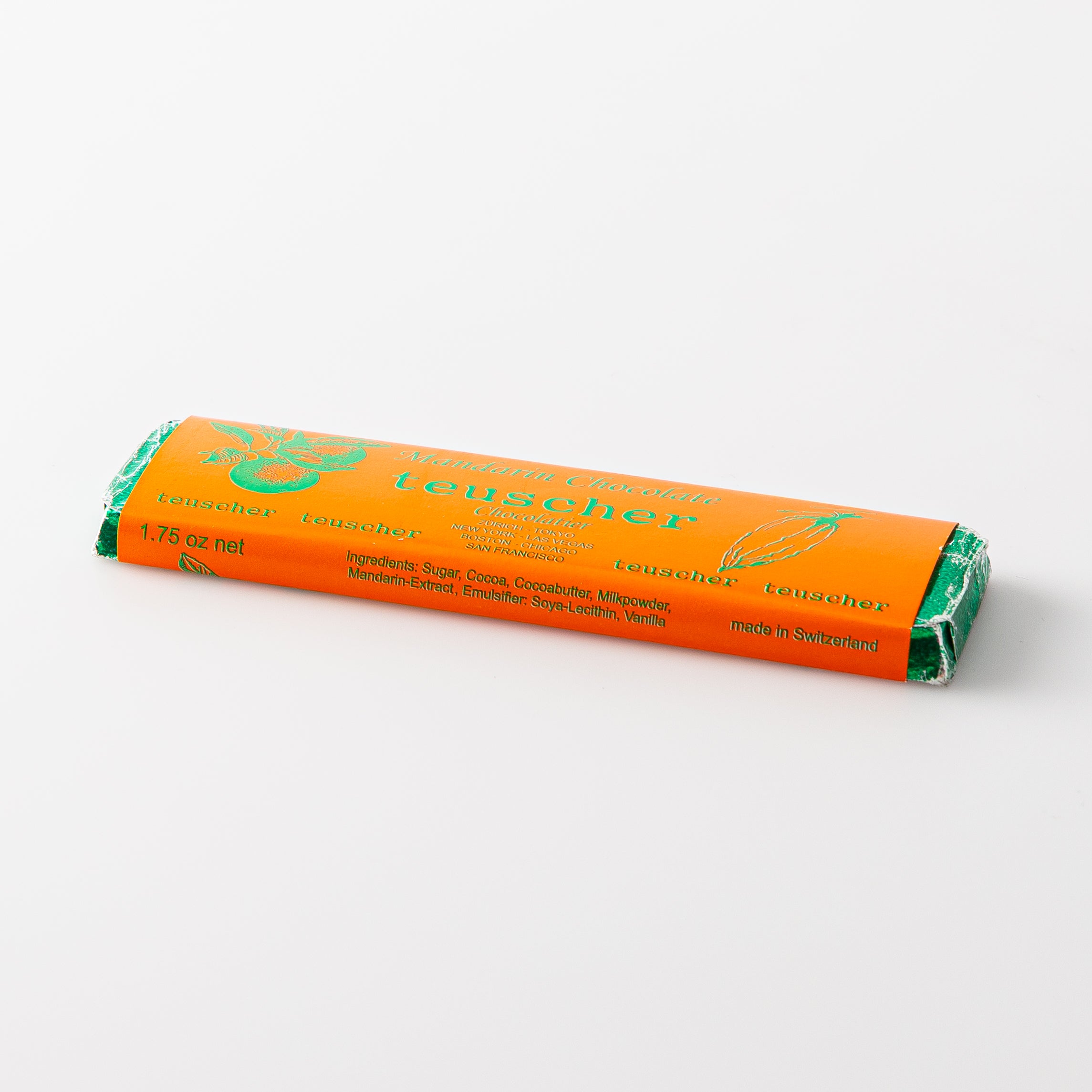 Dark Chocolate Bar with Mandarin Oil