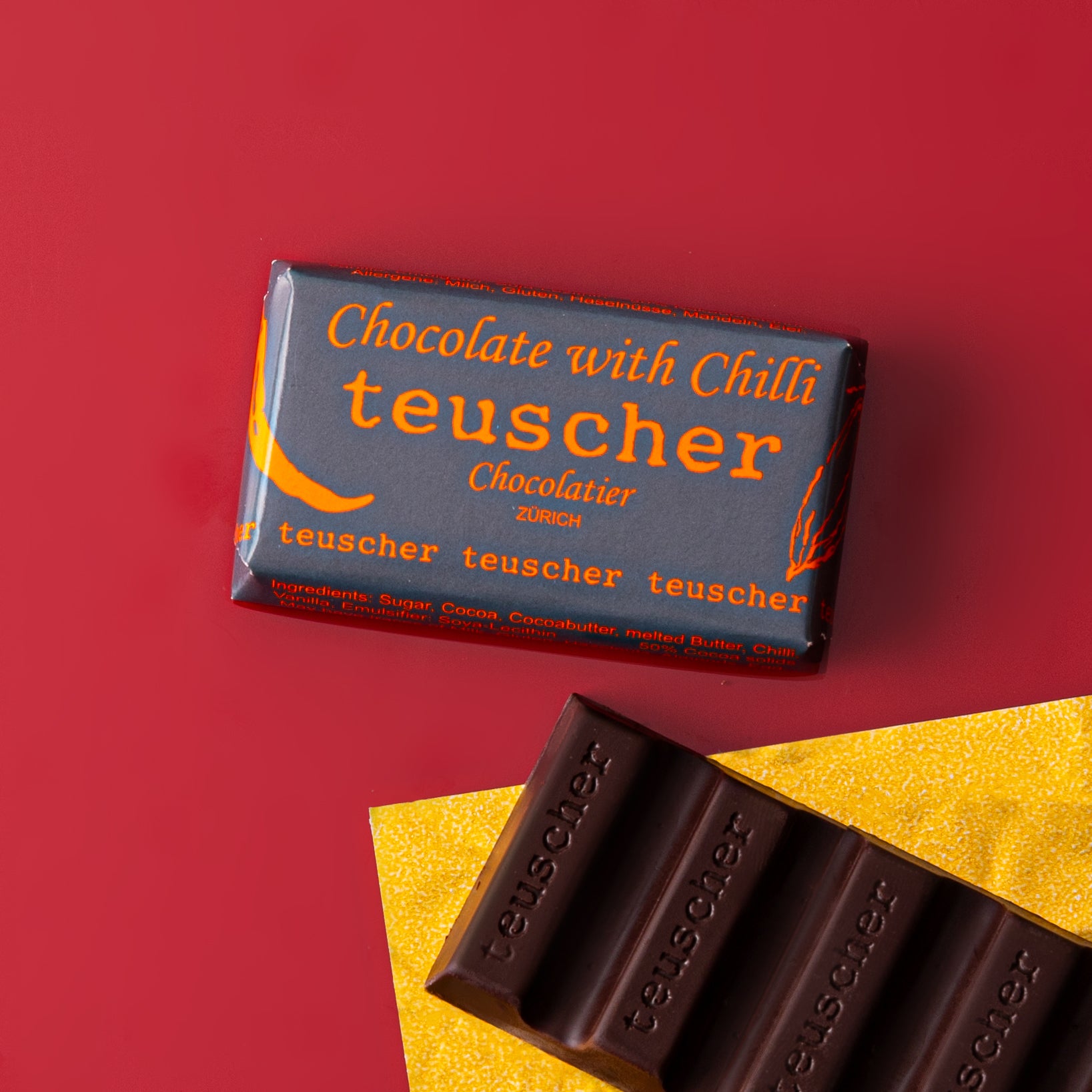 Dark Chocolate Bar with Chilli