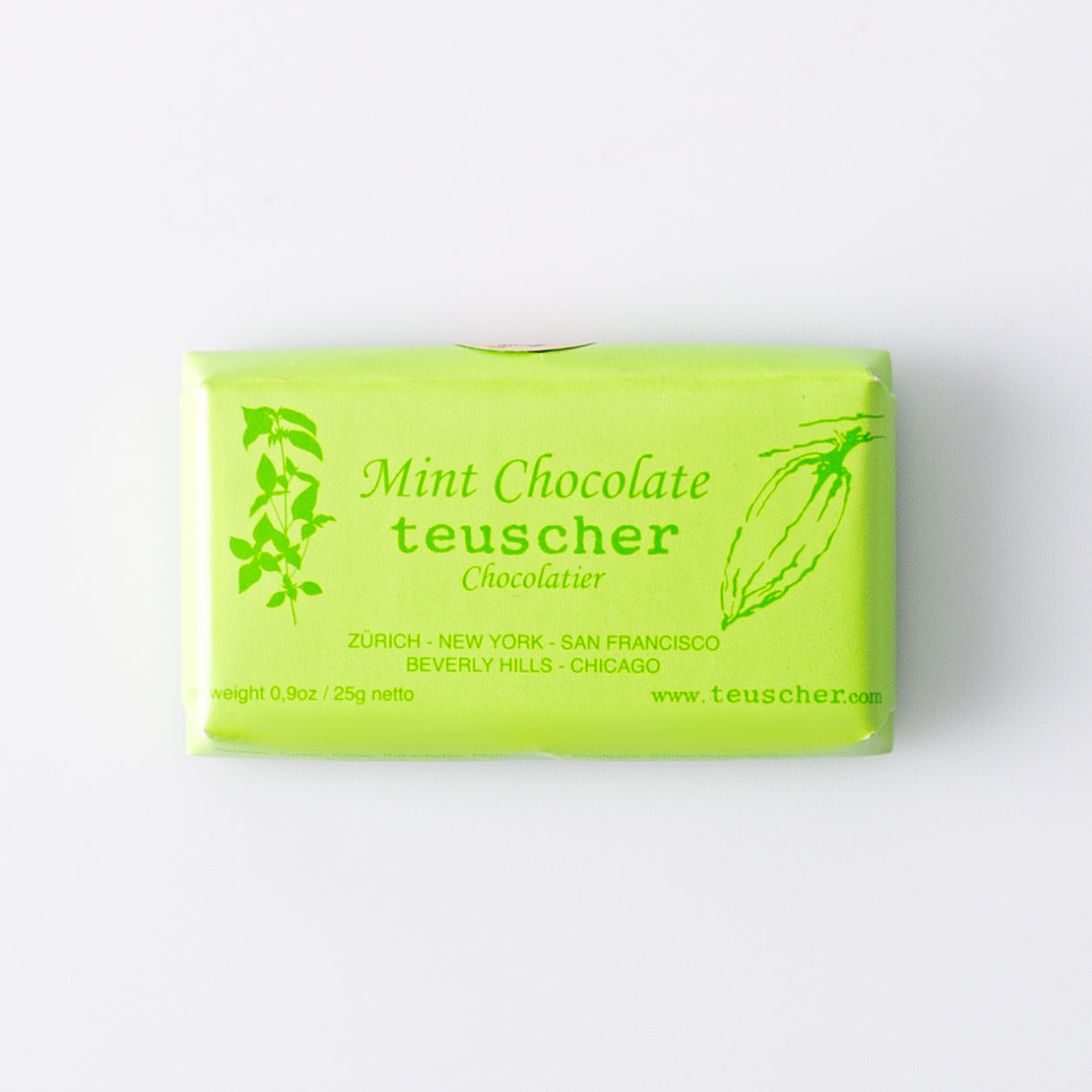 Dark Chocolate Bar with Peppermint Oil