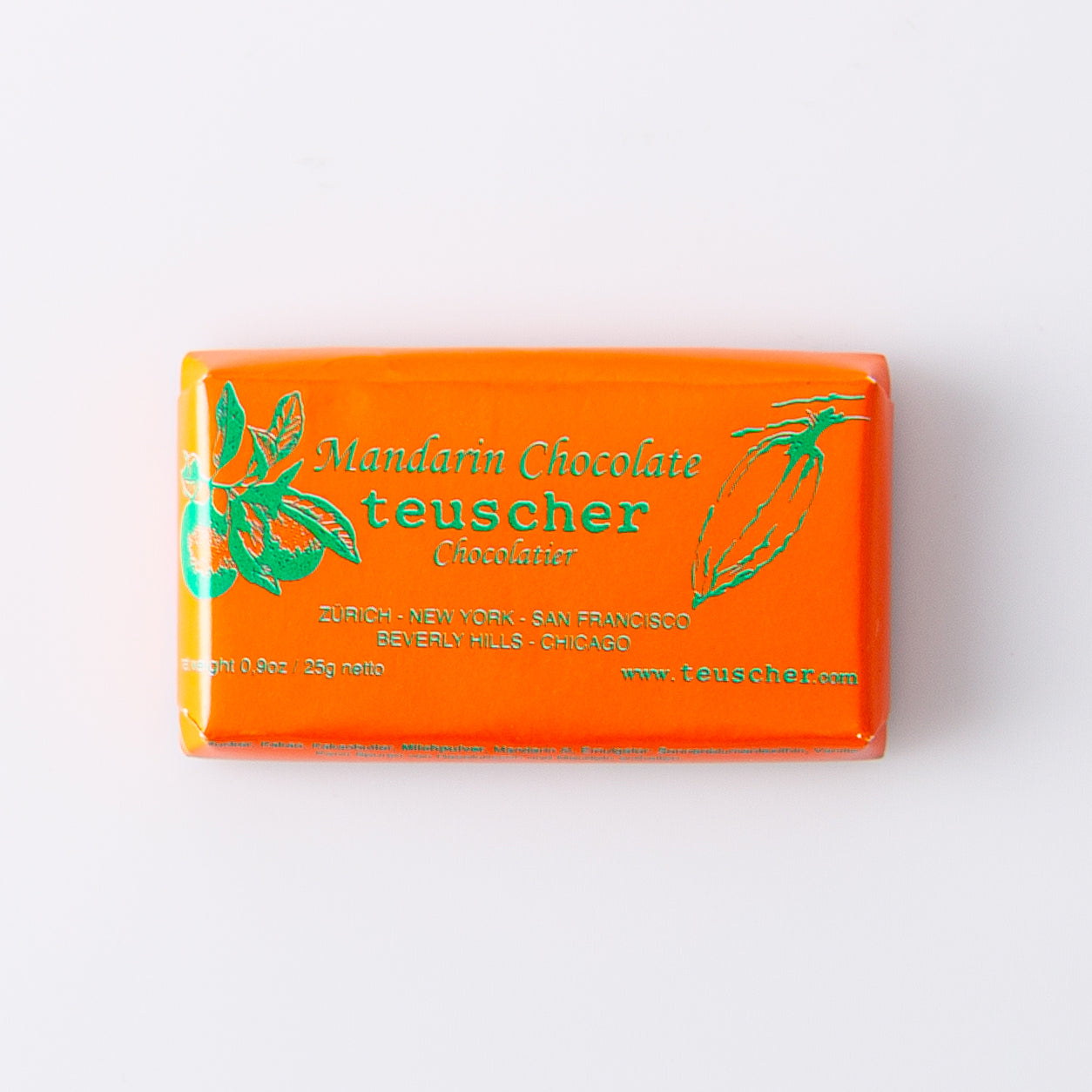 Dark Chocolate Bar with Mandarin Oil