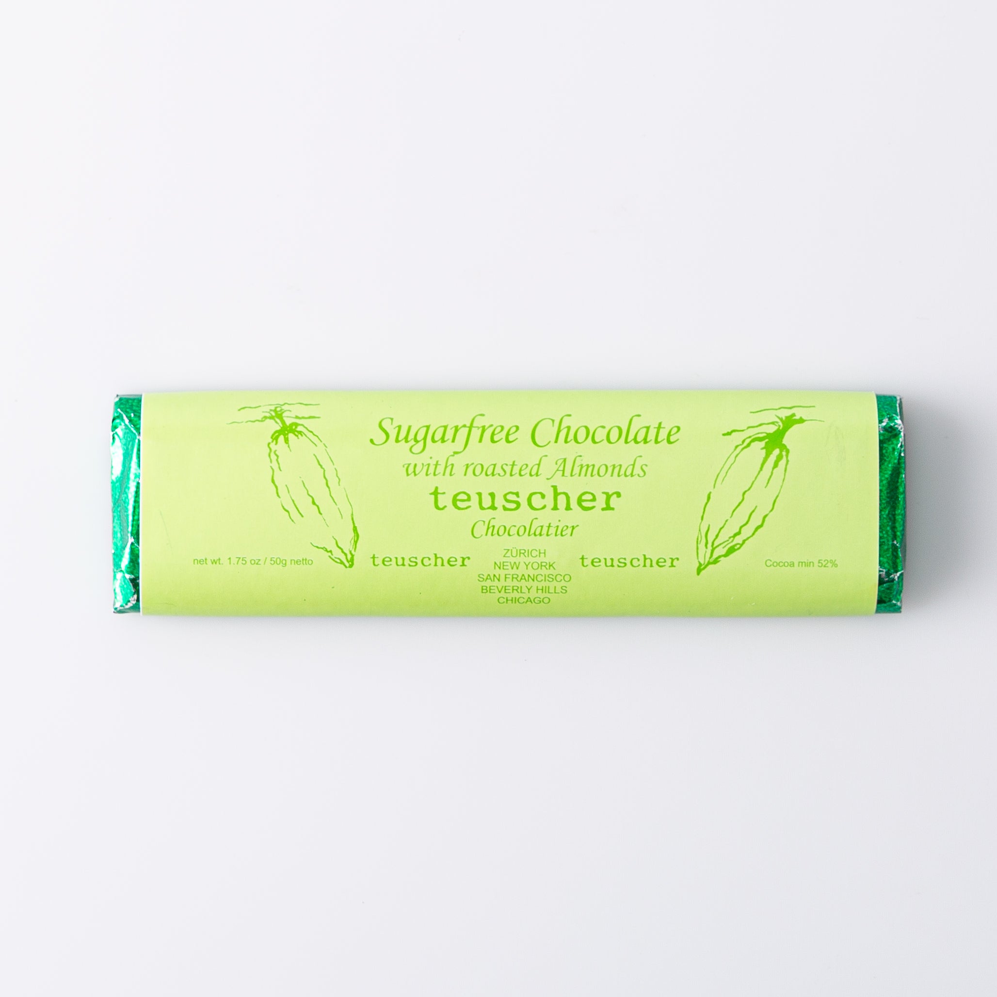 Sugar-Free Dark Chocolate Bar with Roasted Almonds