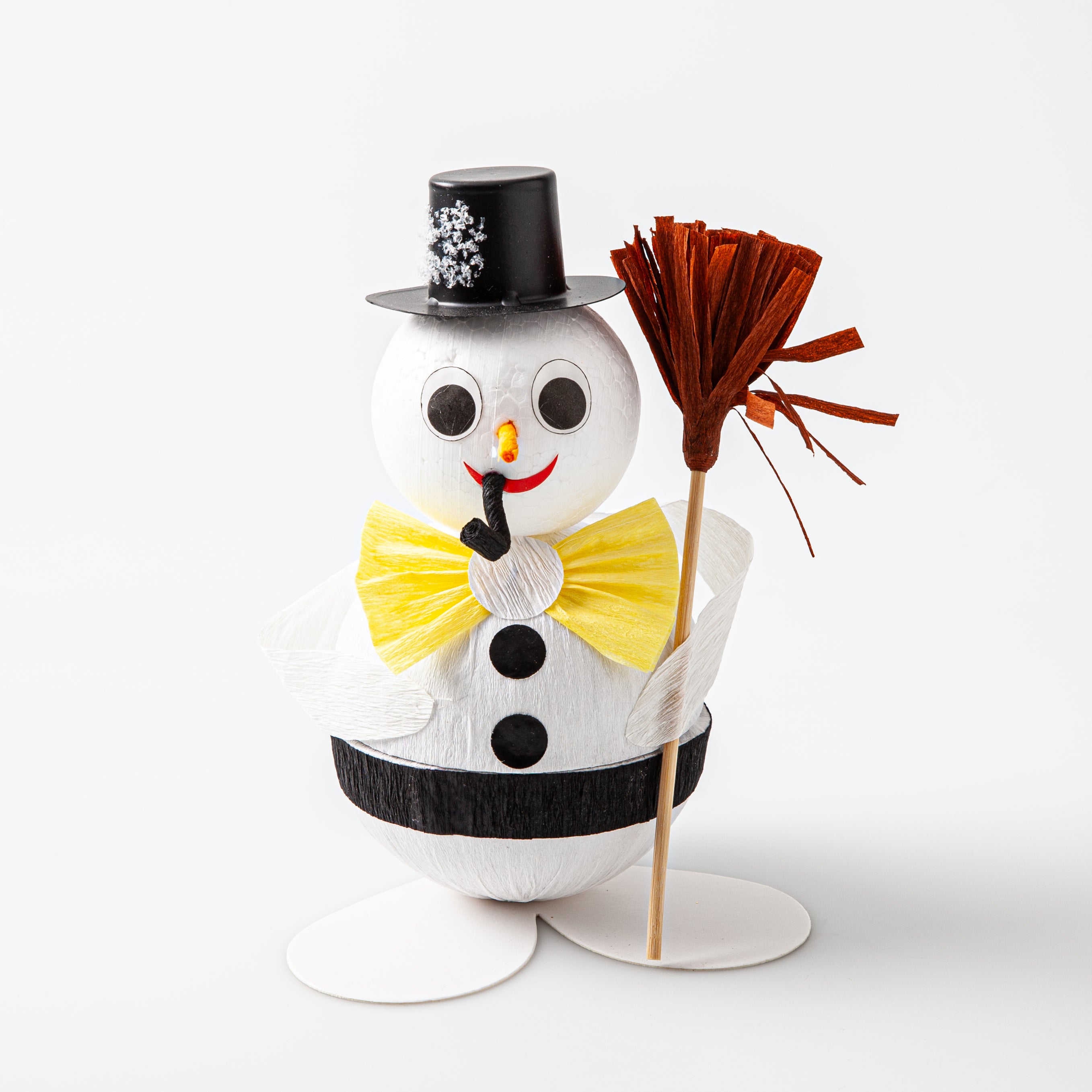 Round Snowman Fantasy Box (3 Truffles)