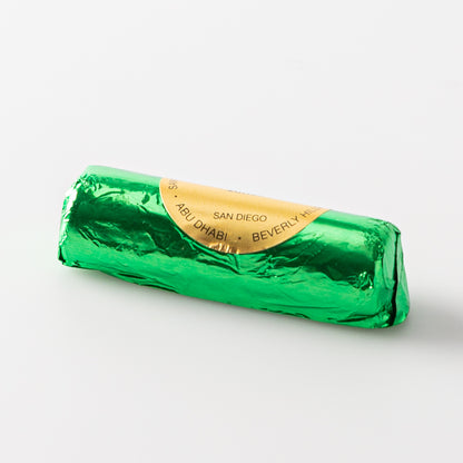 Foil-Wrapped Gianduja Log