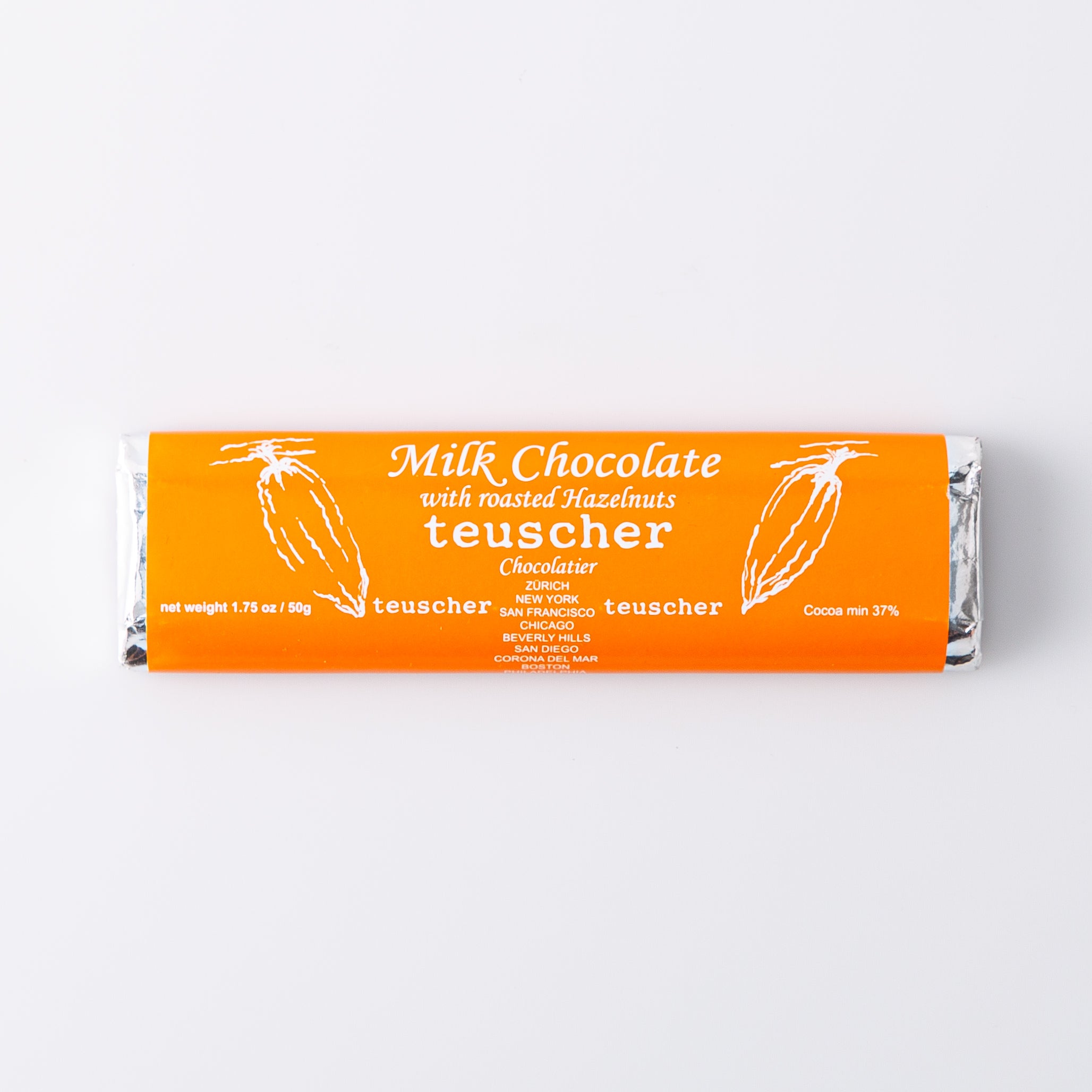 Gianduja Milk Chocolate Bar with Roasted Hazelnuts