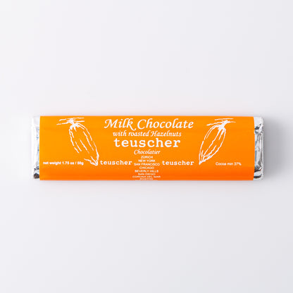 Gianduja Milk Chocolate Bar with Roasted Hazelnuts