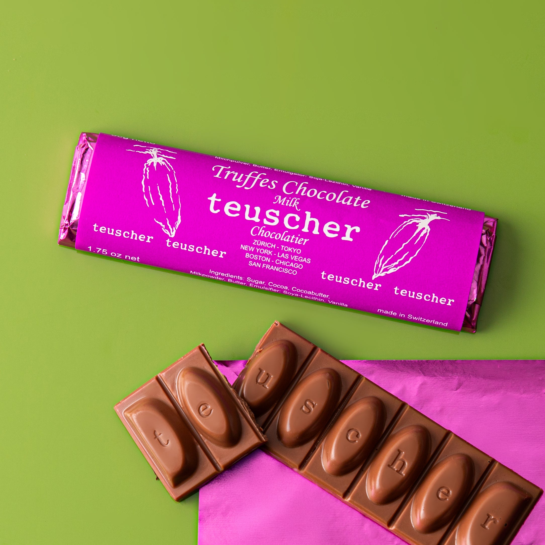 Truffles-Style Milk Chocolate Bar