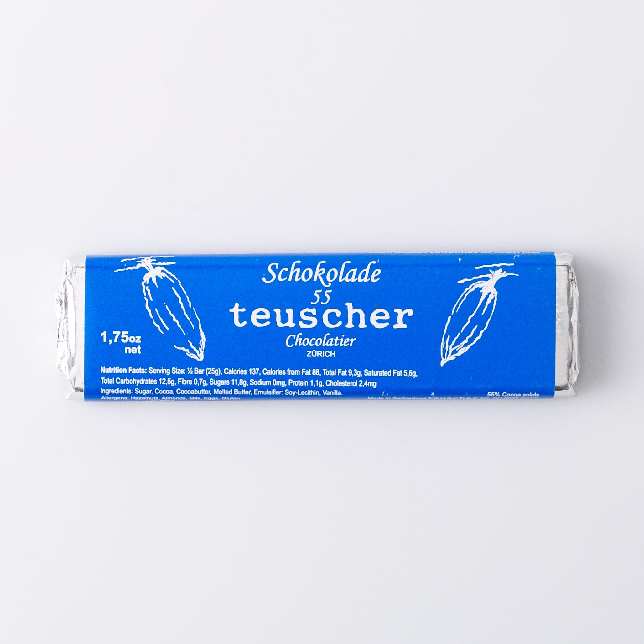 Dark Chocolate Bar 55% Cocoa