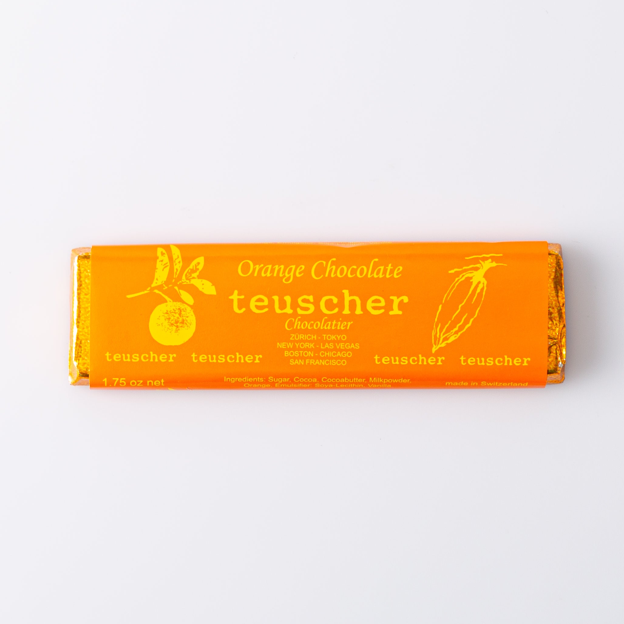 Dark Chocolate Bar with Orange Oil