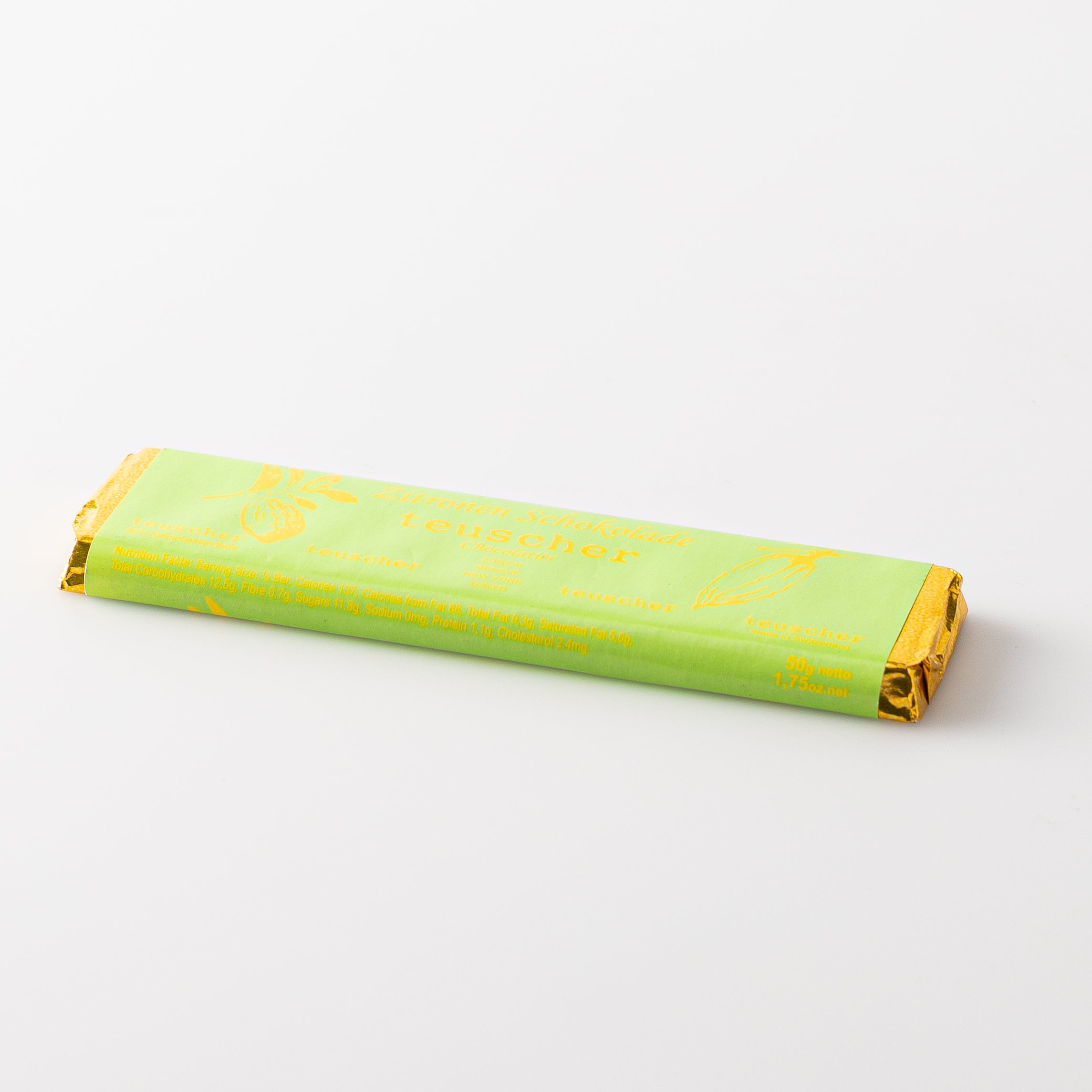 Dark Chocolate Bar with Lemon Oil