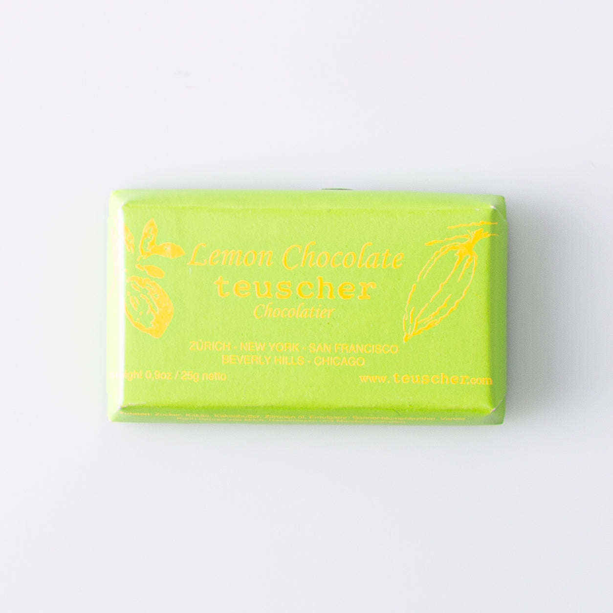 Dark Chocolate Bar with Lemon Oil