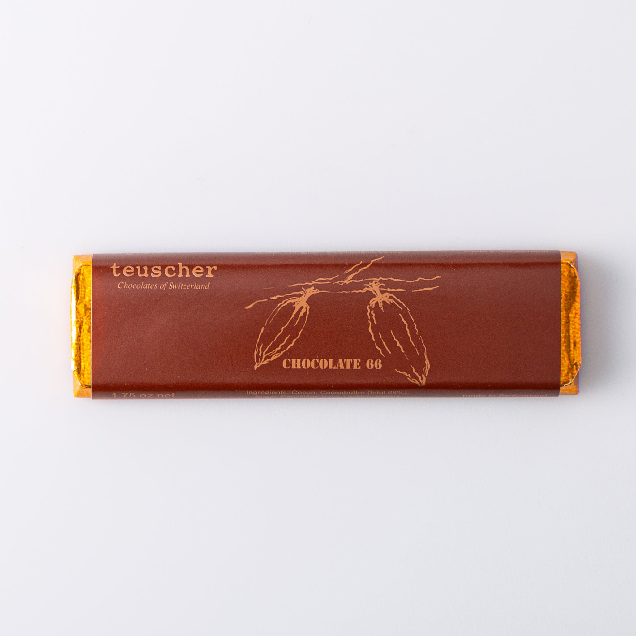 Dark Chocolate Bar 66% Cocoa
