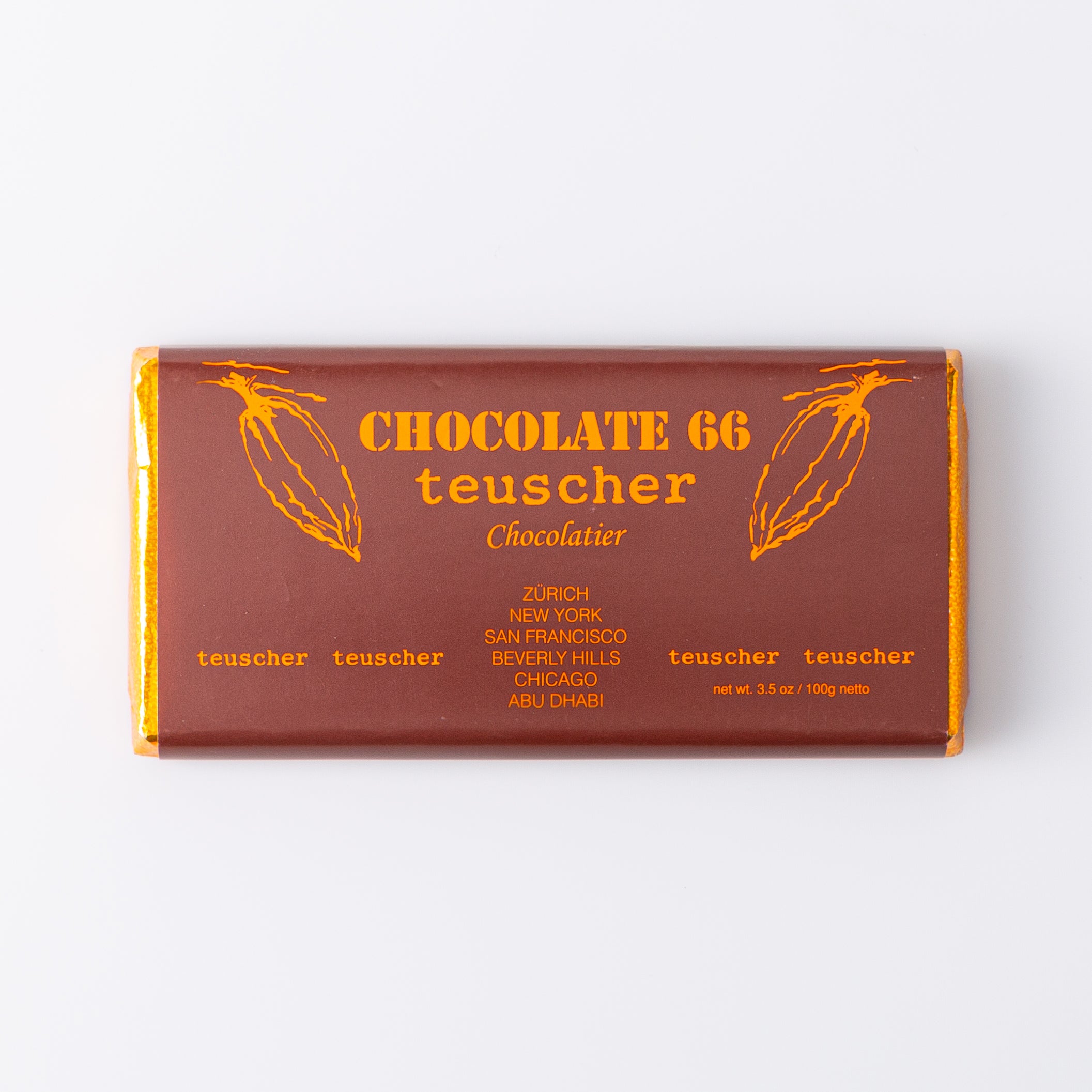 Dark Chocolate Bar 66% Cocoa