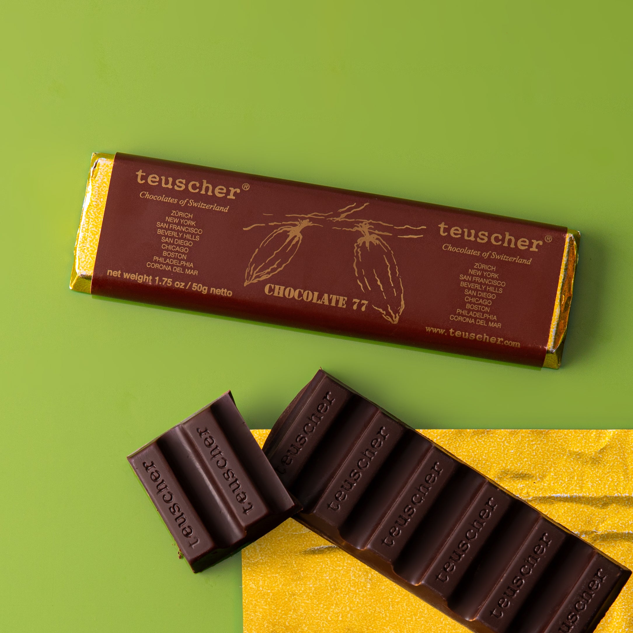 Dark Chocolate Bar 77% Cocoa