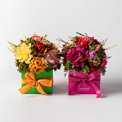 Floral Fantasy Box with 27 Truffles