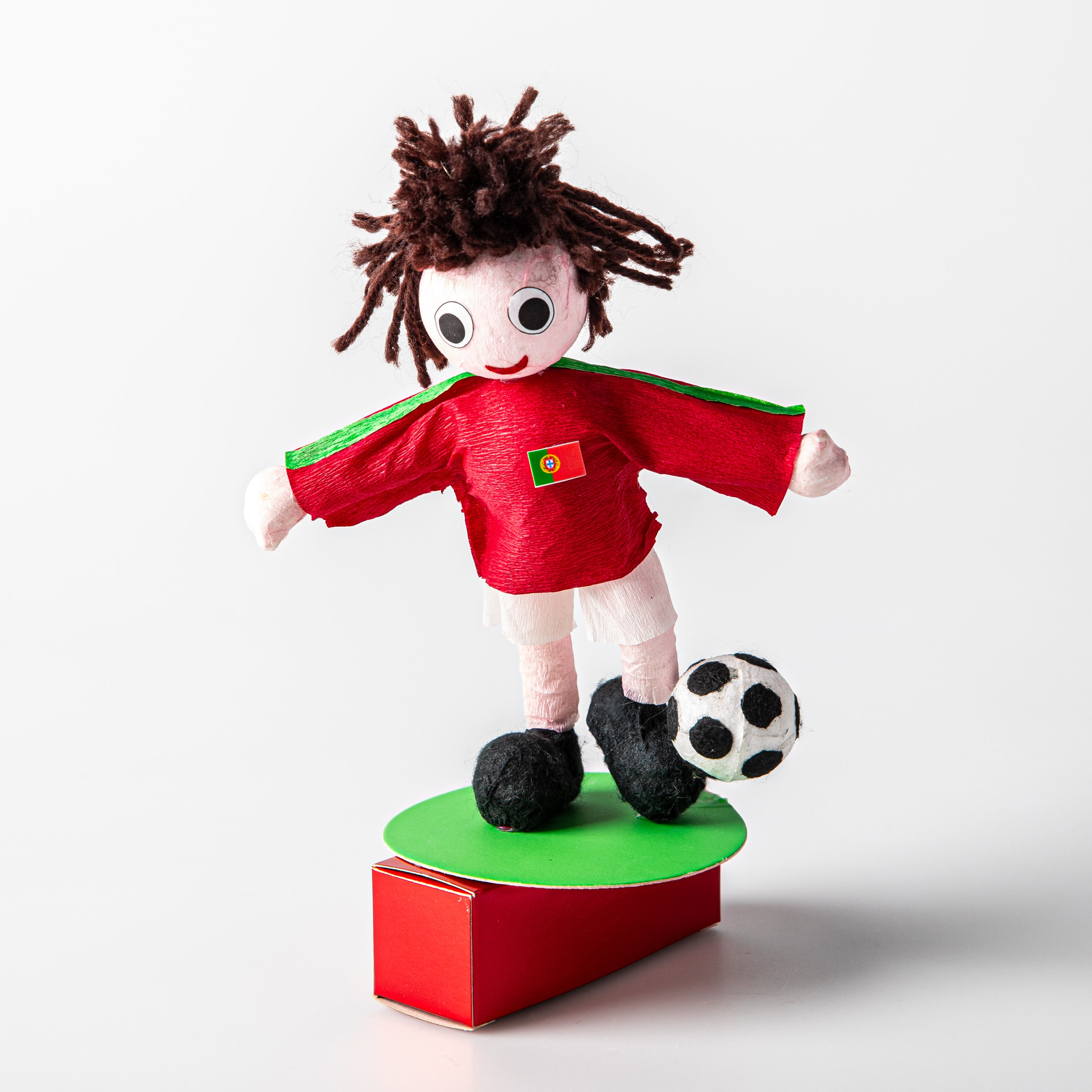 Portugal Football Player Truffle Box (3 Truffles)