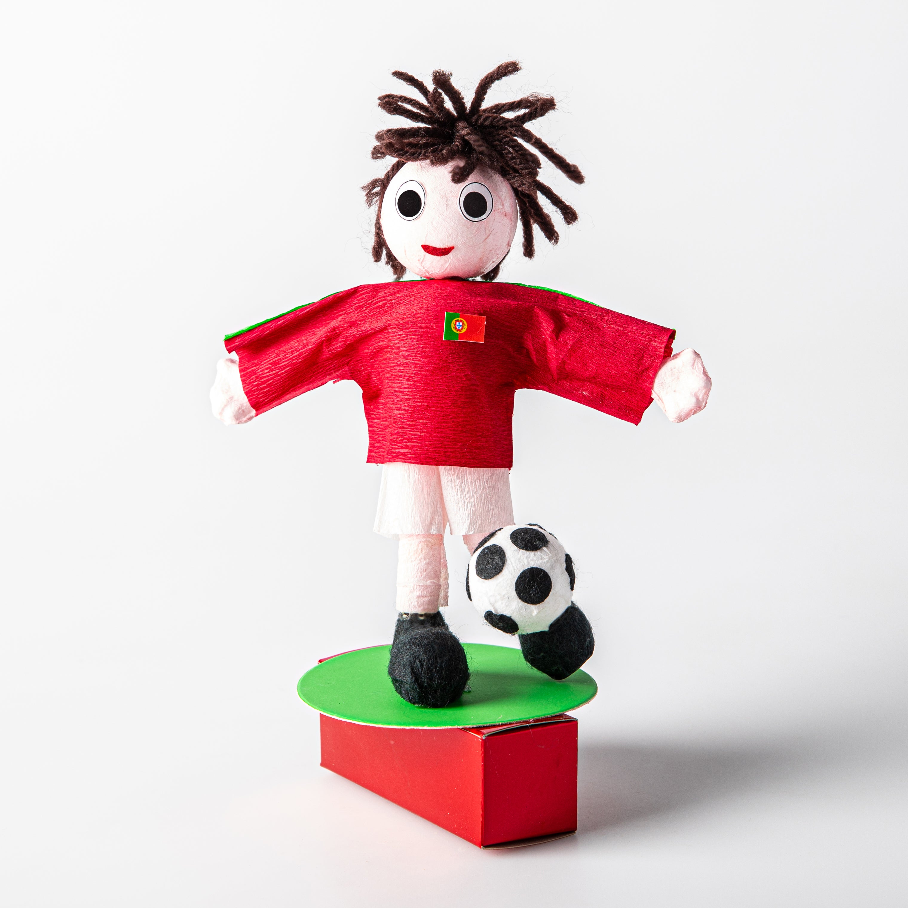 Portugal Football Player Truffle Box (3 Truffles)