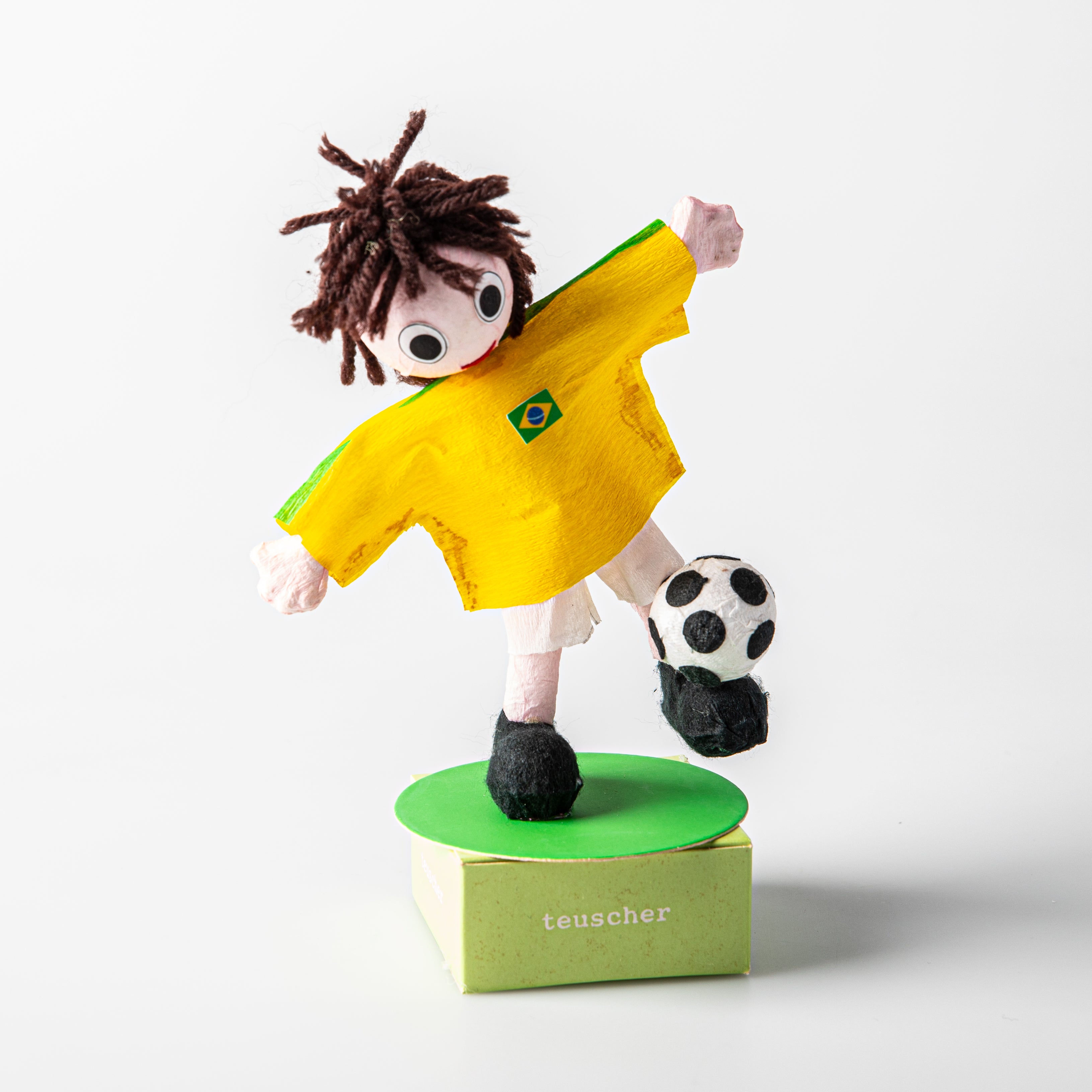 Brazil Football Player Truffle Box (4 Truffles)