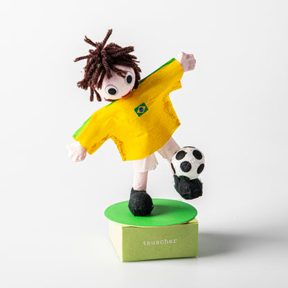 Brazil Football Player Truffle Box (4 Truffles)