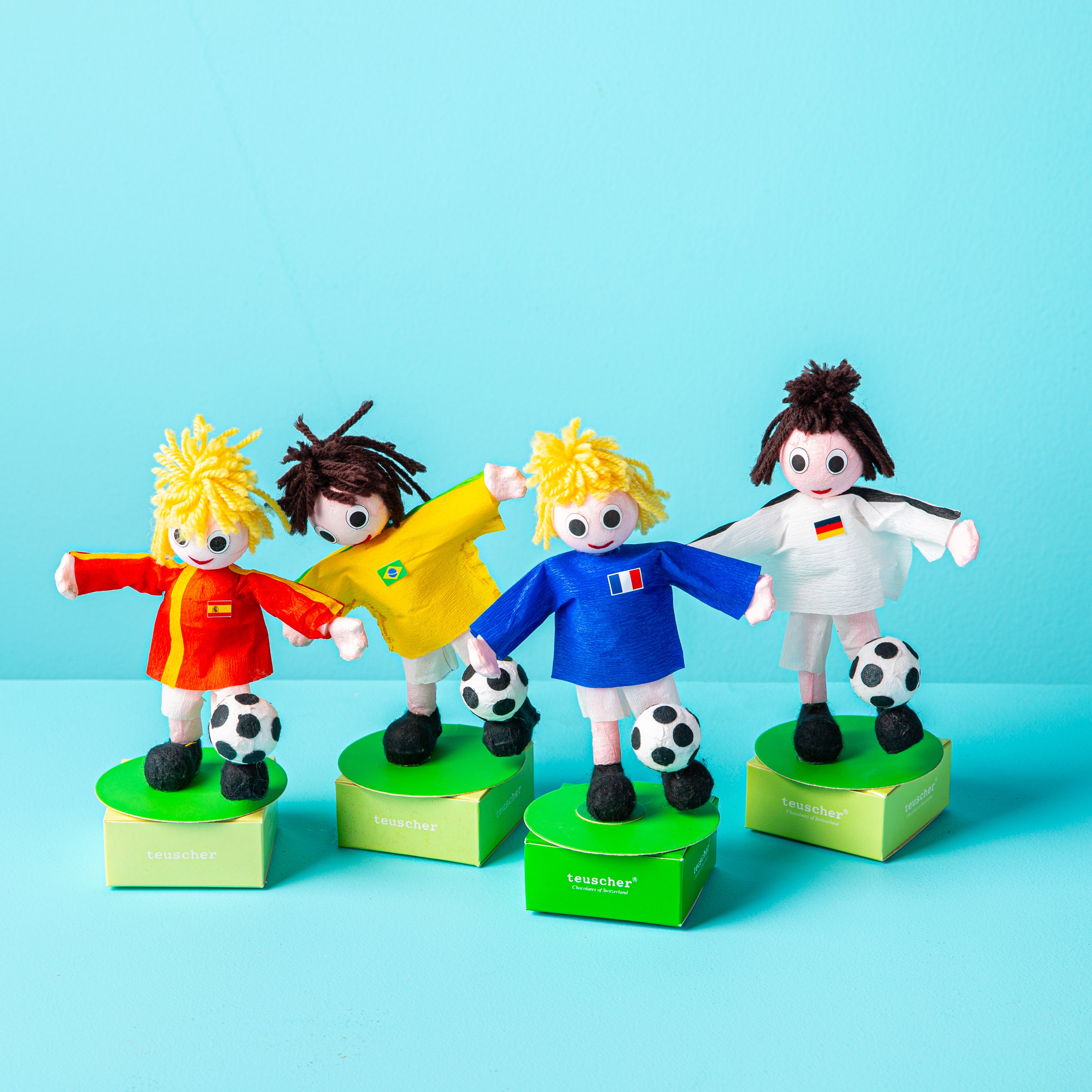 Italy Football Player Truffle Box (4 Truffles)